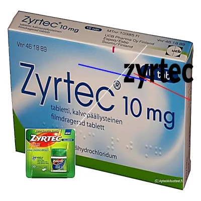 Zyrtec vente libre belgique